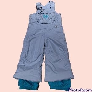 Burton kids snow suit bib